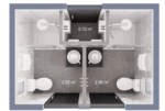 Módulos sanitarios móviles para campings con múltiples baños equipados - Imagen 4