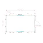 Bungalow de obra de 10 m² (4x2,4) - Imagen 4