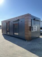 Contenedor Habitable 8m x 3m - Aislado PIR 100mm con Baño y Climatización