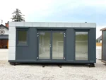 Contenedor Modular Premium 6m – Oficina, Tienda o Salón con Fachada Acristalada - Imagen 4