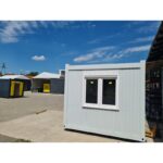 Contenedor Oficina 10 Pies con Paneles Sandwich - Nuevo - Aislado Lana Mineral 50mm