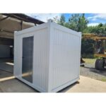 Contenedor Oficina 10 Pies con Paneles Sandwich - Nuevo - Aislado Lana Mineral 50mm - Imagen 4