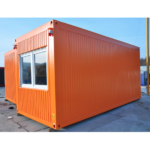 Contenedor Oficina 20 Pies Aislado - Módulo Prefabricado con Ventana y Calefacción - Imagen 3