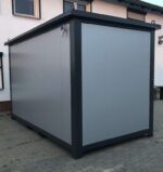 Contenedor Oficina 5m con Baño - Módulo Aislado con Aseo y 3 Ventanas - Imagen 3