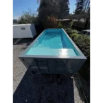 Piscina Contenedor 20 Pies - 15m² de Superficie - Instalación Rápida