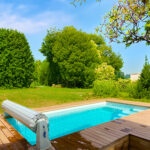 Piscinadecor Estrella6 Piscina Fibra de Vidrio 6x3m - Profundidad 1,5m con Banco