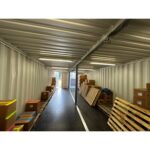 Almacén 2×40 pies High Cube One Way – Superficie 60 m², Contenedores Modificados, Puertas Originales - Imagen 4