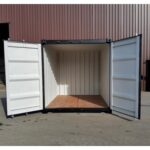 Contenedor 10 pies Negro – Compacto, Acero Corten, 15,6 m³, Suelo Marino 28 mm - Imagen 3