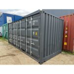 Contenedor 20 pies DV Open Side One Way – Negro, Refuerzos Techo, Protección Antirrobo, Superficie 14,79 m² - Imagen 4