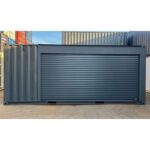 Contenedor 20 pies con Persiana Enrollable – Acero Corten, Carga 28.000 kg, IICL 6, Uso Comercial