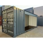 Contenedor 20 pies con Persiana Enrollable – Acero Corten, Carga 28.000 kg, IICL 6, Uso Comercial - Imagen 3