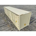 Contenedor 40 pies High Cube Open Side Nuevo – Acero Corten, Carga 26.680 kg, 76,5 m³