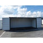 Contenedor Open Side 20 pies Negro – Apertura Lateral Completa, Estructura Reforzada 3mm - Imagen 3