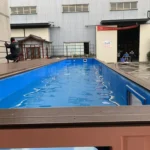 Umaywin Piscina Contenedor SP02 11,8 m - Fibra de Vidrio con Ventanas y Terraza - Imagen 4